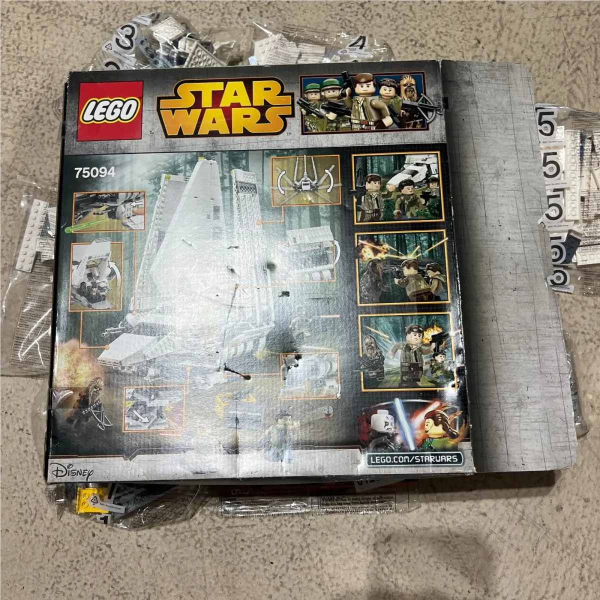 Lego Star Wars Imperial Shuttle Tydirium 75094 Episode VI Princess Leia Camo