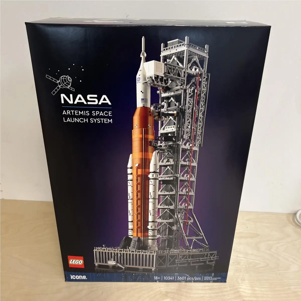 Lego Icons Nasa Artemis Space Launch System 10341 Rocket Building Set