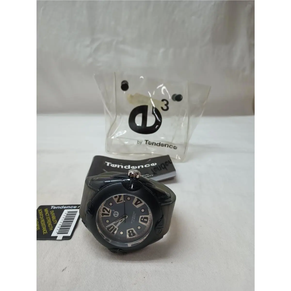 Tendence Watch First Rainbow Gray 52mm Needs Battery Untested