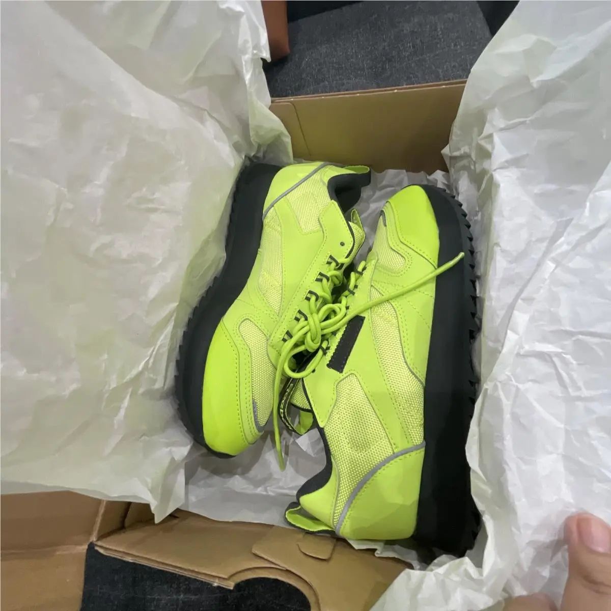 Reebok shoes - Reebok Classic Harman Run - Classic Harman Run - EG6670 - Green (UPC: 0193101076118) 6