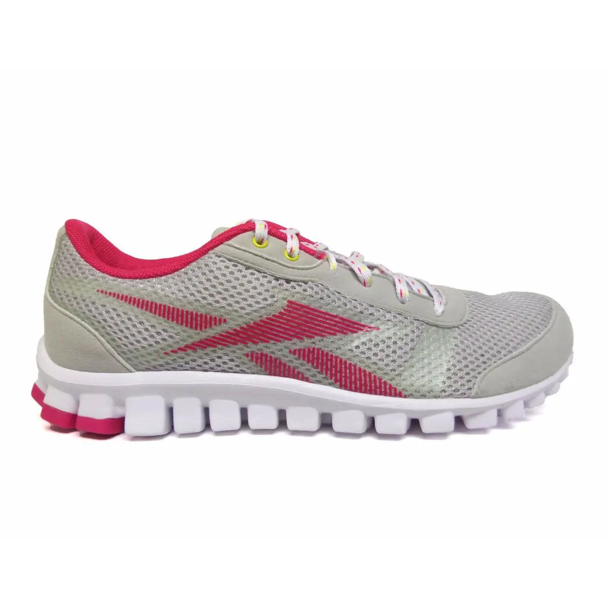 Reebok Kids` Grade School Realflex Optimal Shoes Grey/berry J87793 a4 Size 6.5