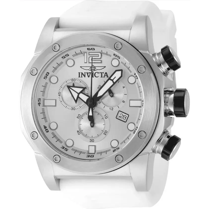 Invicta Sea Hunter Men Watch Silver/white