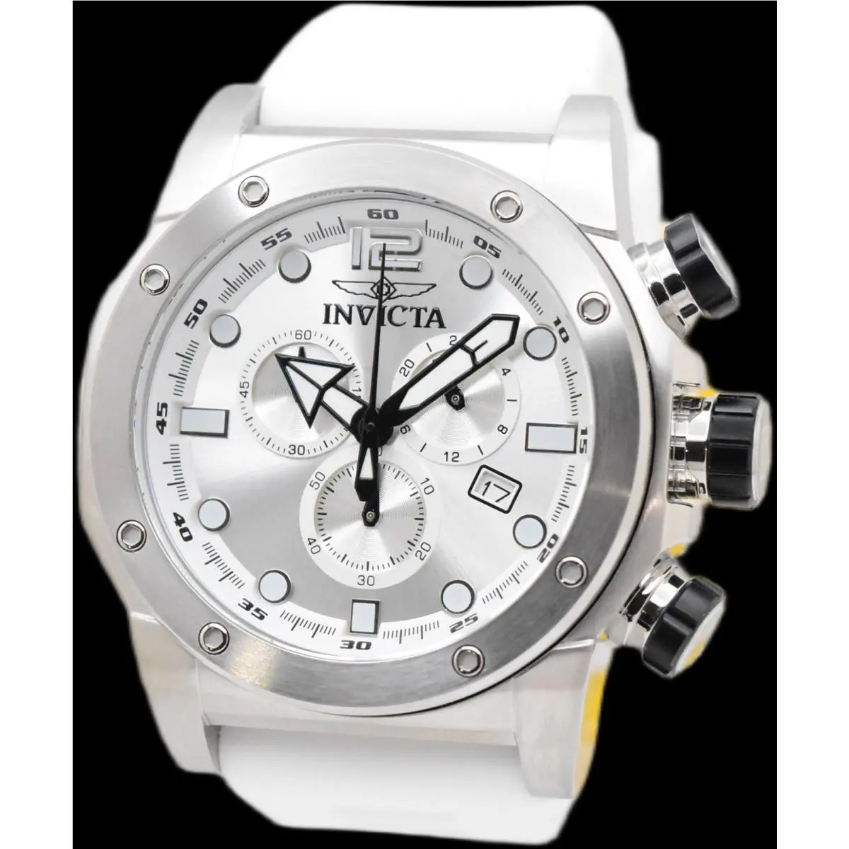 Invicta Sea Hunter Ice Titan Men`s 52mm Sport Chronograph Watch 48975