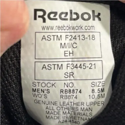 Reebok shoes - RB8874 - RB8874 - Black (UPC: 690774136526) 7