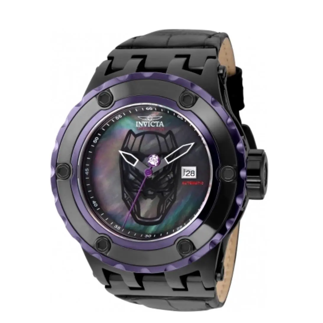 Invicta Black Panther 975 Automatic Limited Ed Marvel Subaqua Sas Mens Watch