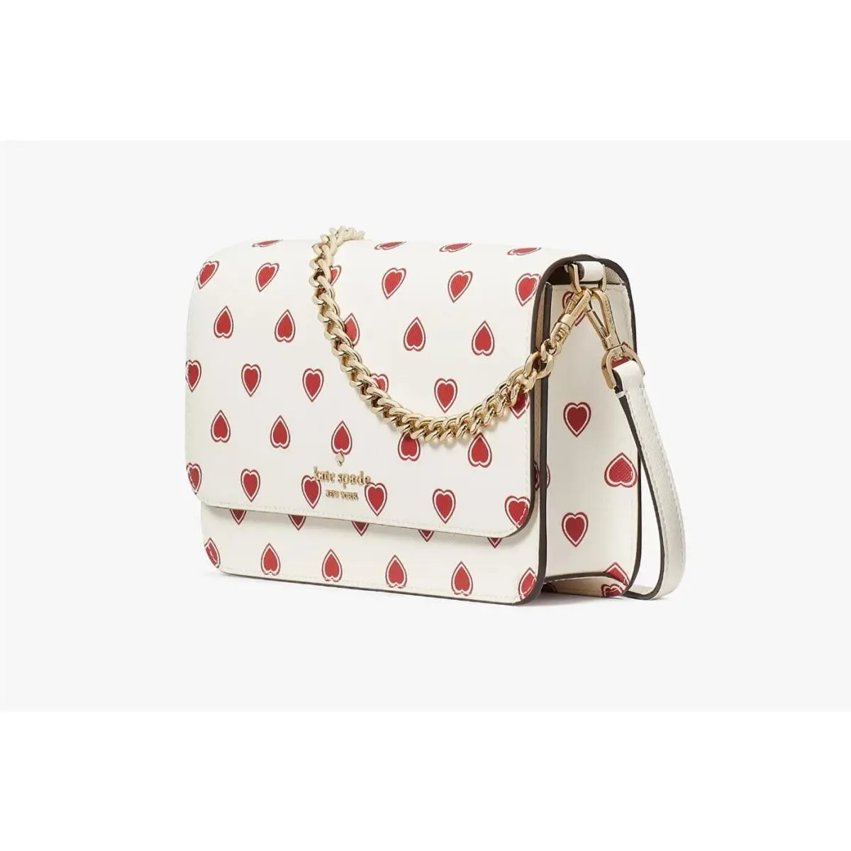 Kate Spade Madison Heartfelt Geo Flap Crossbody