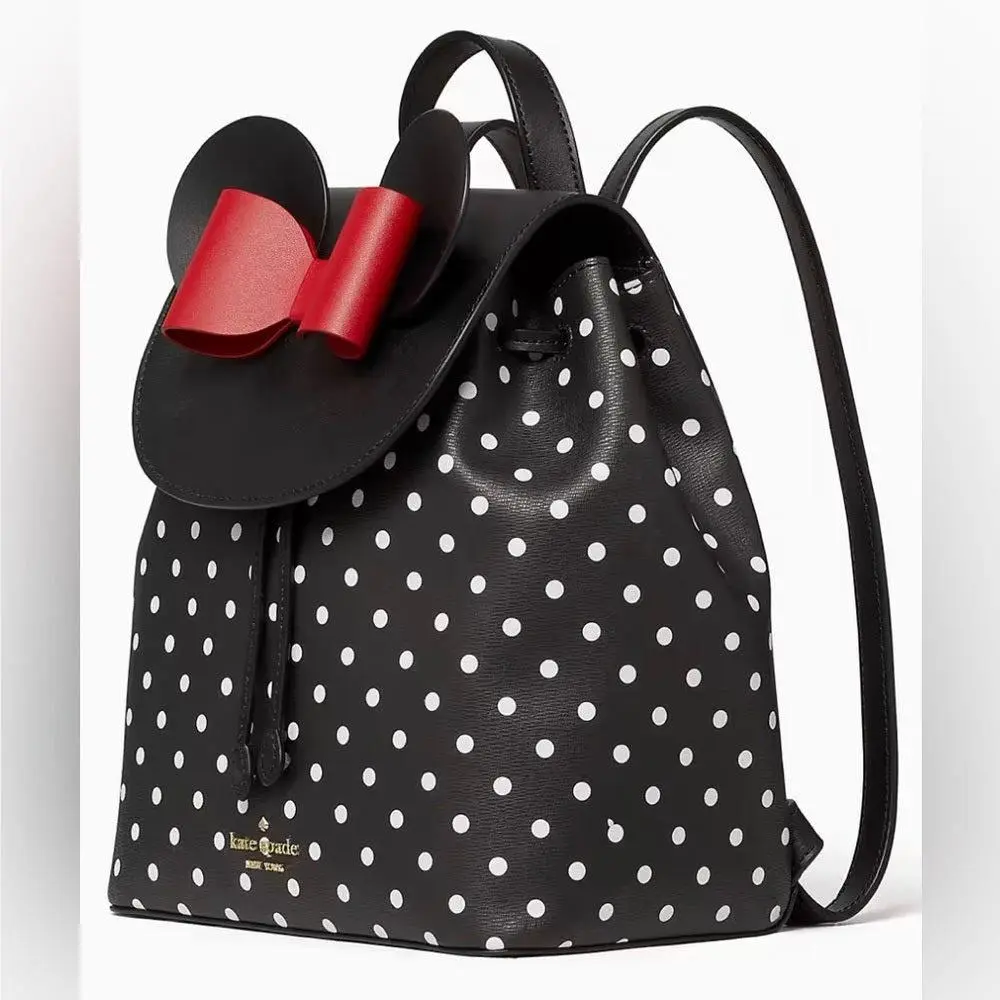 Women’s Bag Disney X Kate Spade York Minnie Mouse Leather Backpack