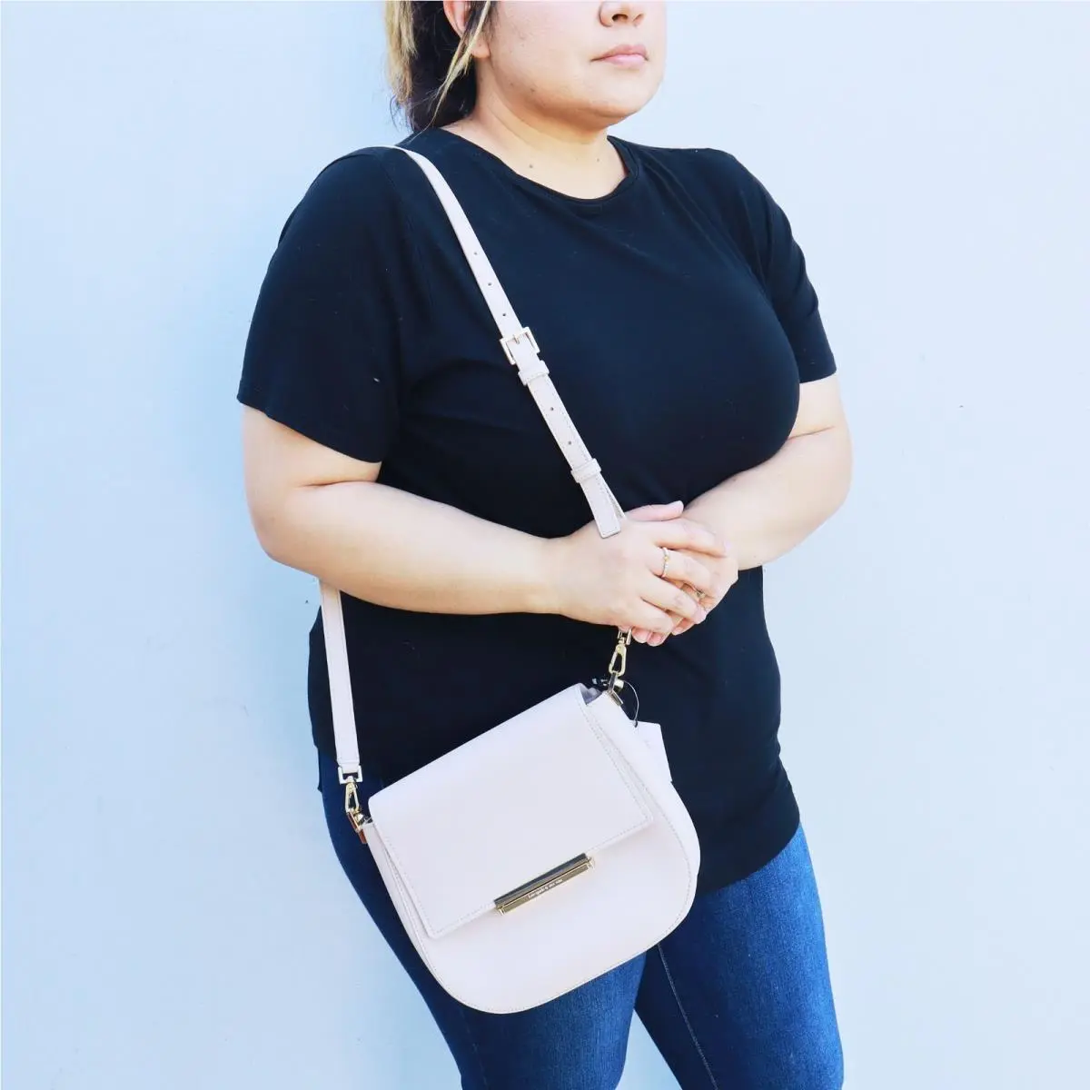 Kate Spade Make IT Mine Byrdie Flap 2 Way Crossbody Bag in Tusk Cream