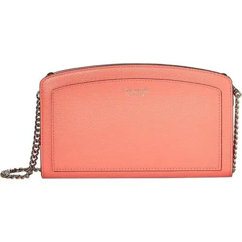 New York Margaux East/west Leather Crossbody Bag Lychee by Kate Spade