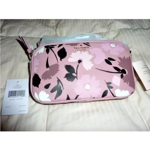 Kate Spade Kendall Briar Lane Gala Floral Chain Crossbody Bag Pink-WRU5671-NEW
