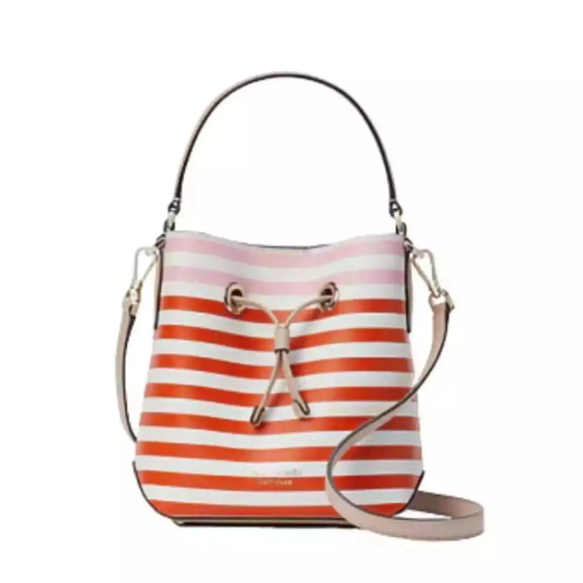 Kate Spade Eva Small Stripe Bucket Bag