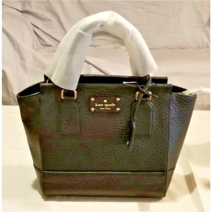 Kate Spade NY Small Camryn Bay Street Black Wkru4157 Women`s Handbag