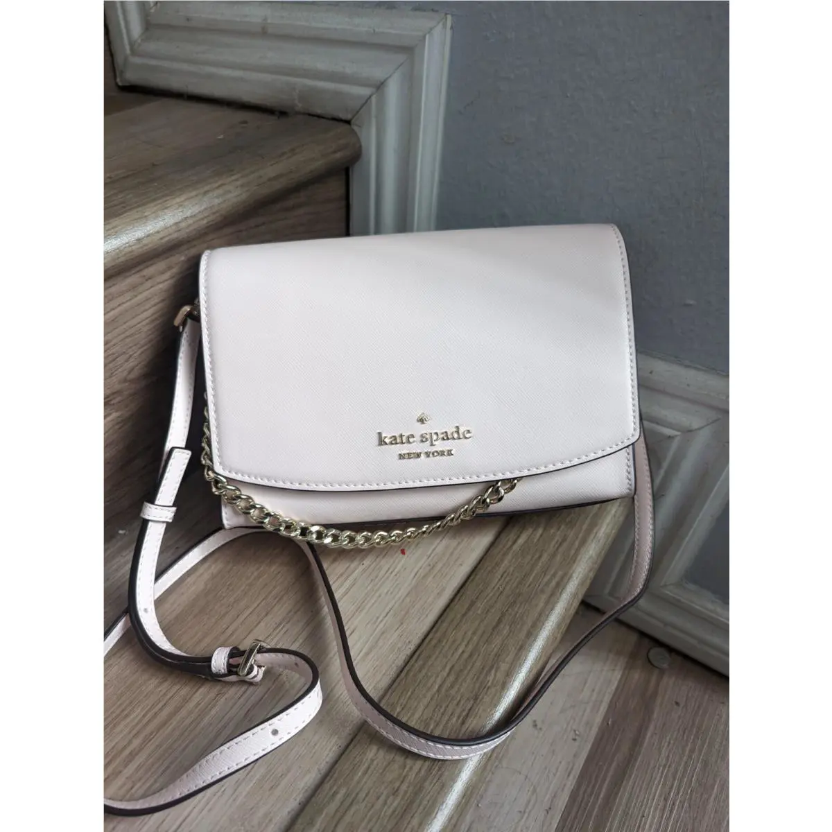 Kate Spade New York Carson Light Rose Convertible Shoulder Bag KB487