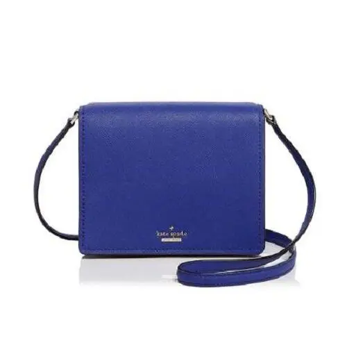 Kate Spade Cameron Street Dody Small Crossbody Nightlife Blue Gold PXRU7186