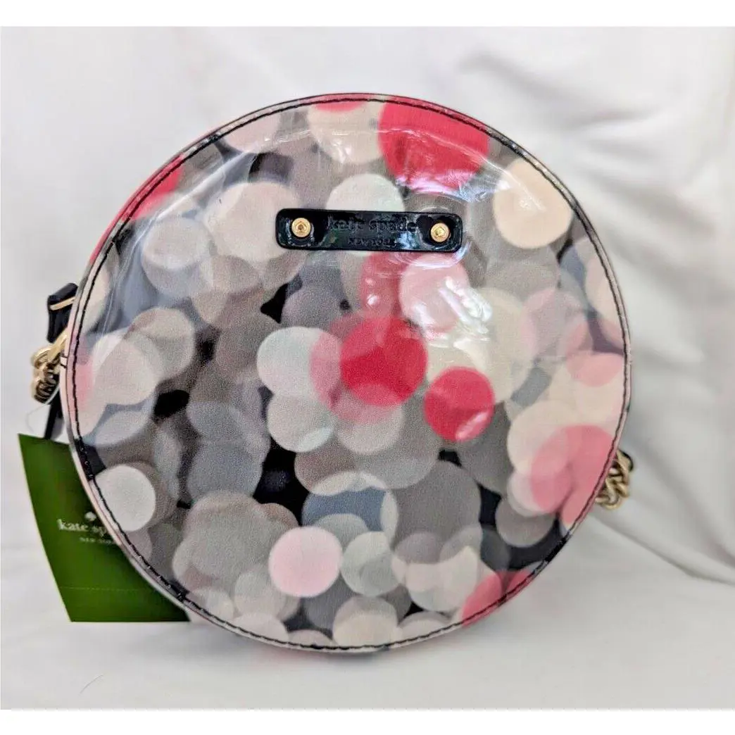 Kate Spade Crossbody Cherry Terrace Micha Shoulder Bag Pink/grey/white-nwt