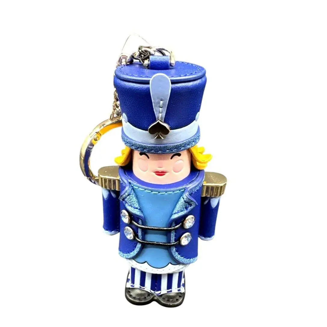 Nutcracker Key Fob Keychain Bag Charm Christmas Gift Novelty New by Kate Spade