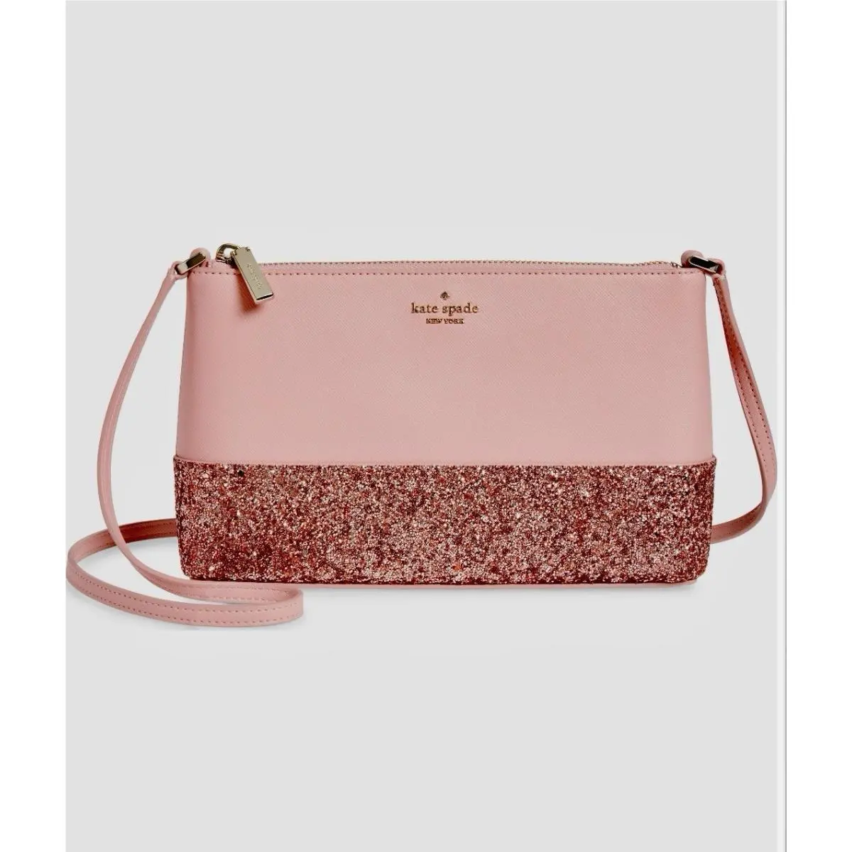 Kate Spade Flash Glitter Crossbody Pink RP Party Wedding Date Night