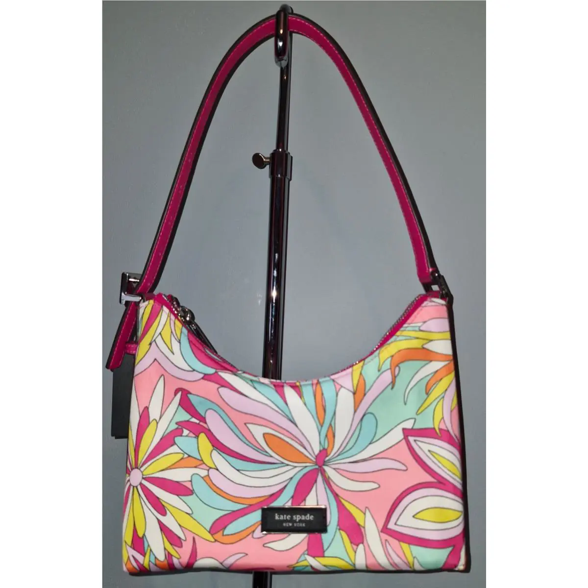 Kate Spade Sam Icon Anemone Floral Shoulder Bag KB940 Multi-color
