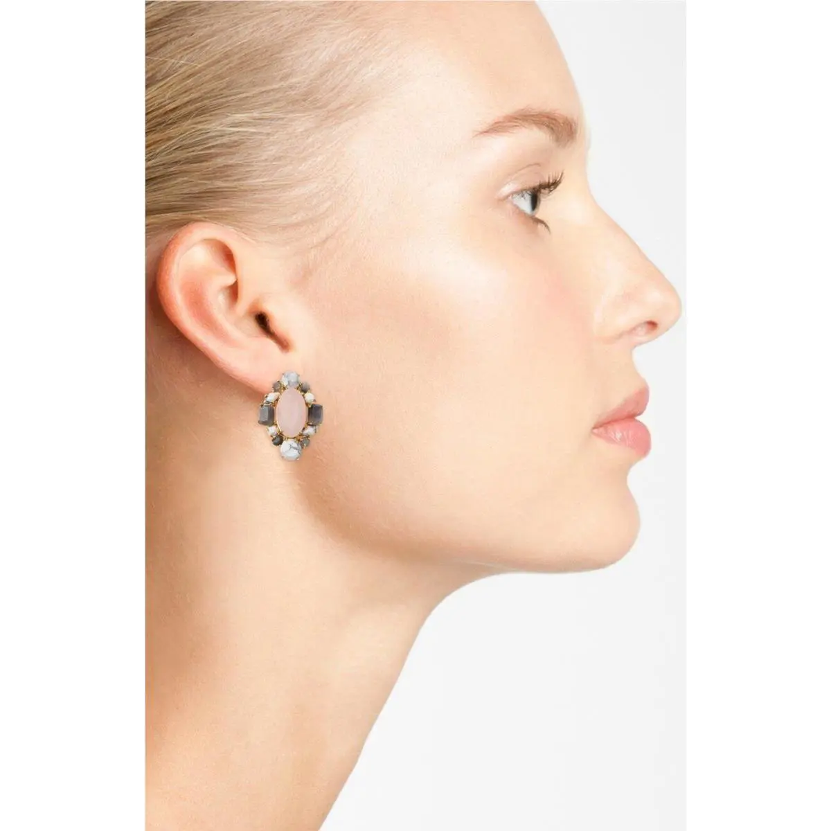 Earrings Symphony Sparkle Rose Occasion Studs Semi Precious Stone by Kate Spade