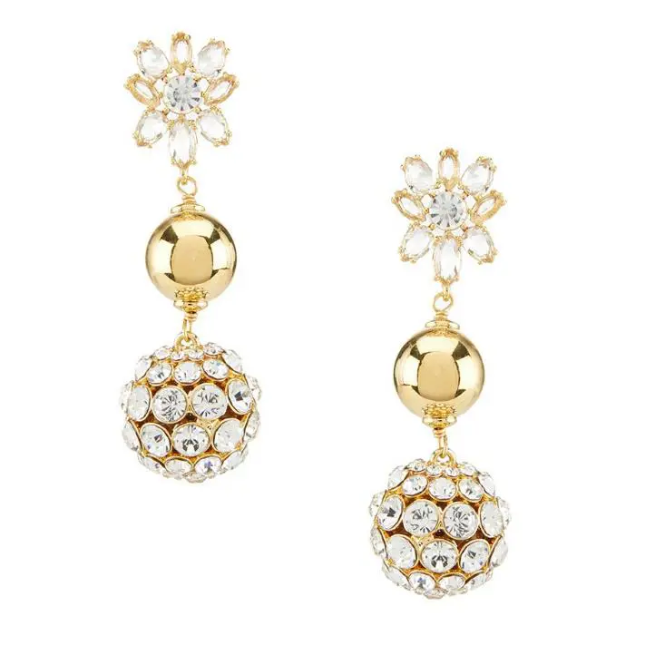 New Kate Spade New York - Light Up The Room Triple-drop Statement Earrings