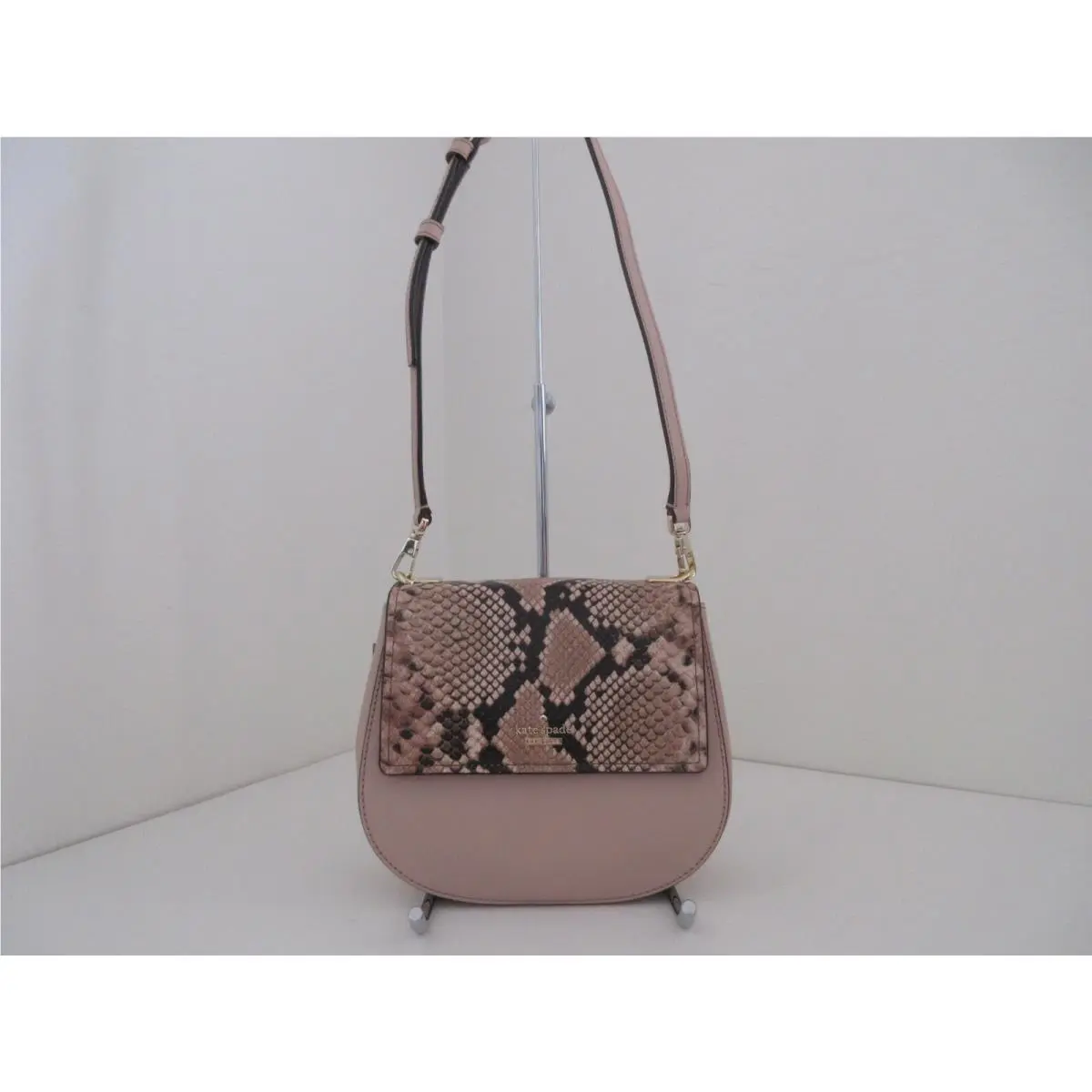 Kate Spade Cameron Street Snake Small Byrdie Leather Crossbody BAG-$268