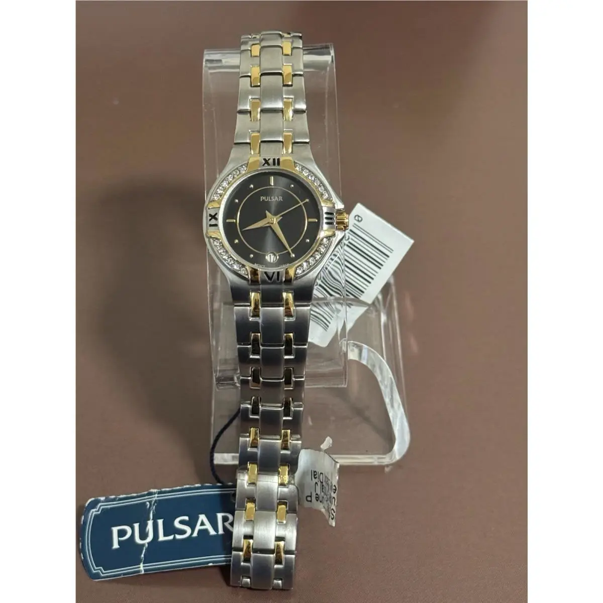 Pulsar Women`s Classic Black Dial Watch