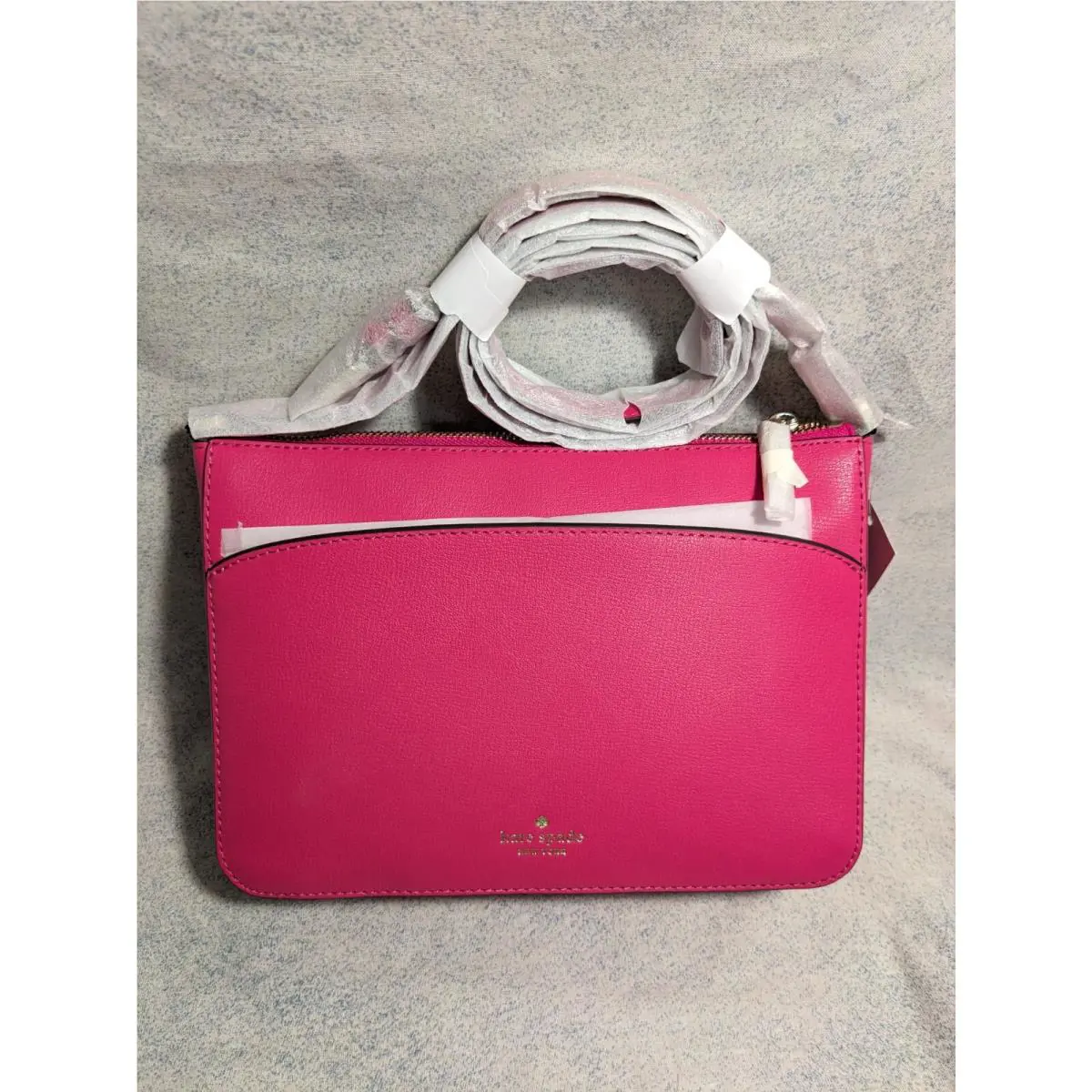 Kate Spade Adele Leather Shoulder Bag Crossbody Diagonal Hanging Pink Ladi wqR20