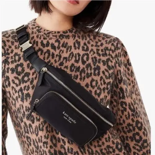 Kate Spade The Little Better Sam Nylon Belt Bag - Medium Black