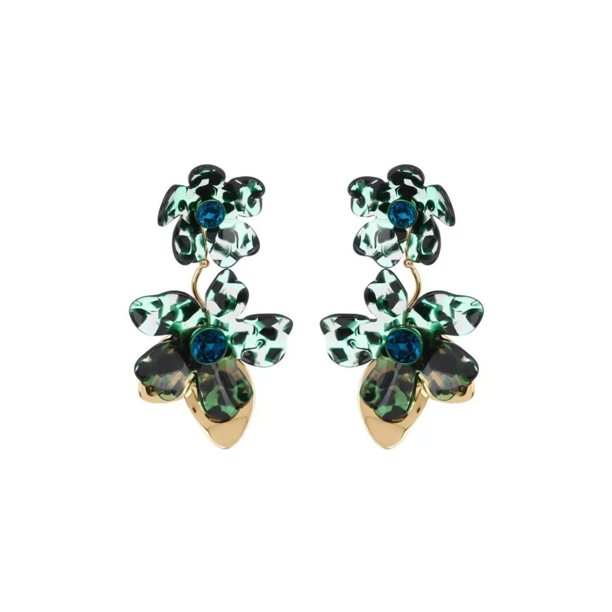 Kate Spade New York Petal Pushers CZ Statement Earrings WBRUH600