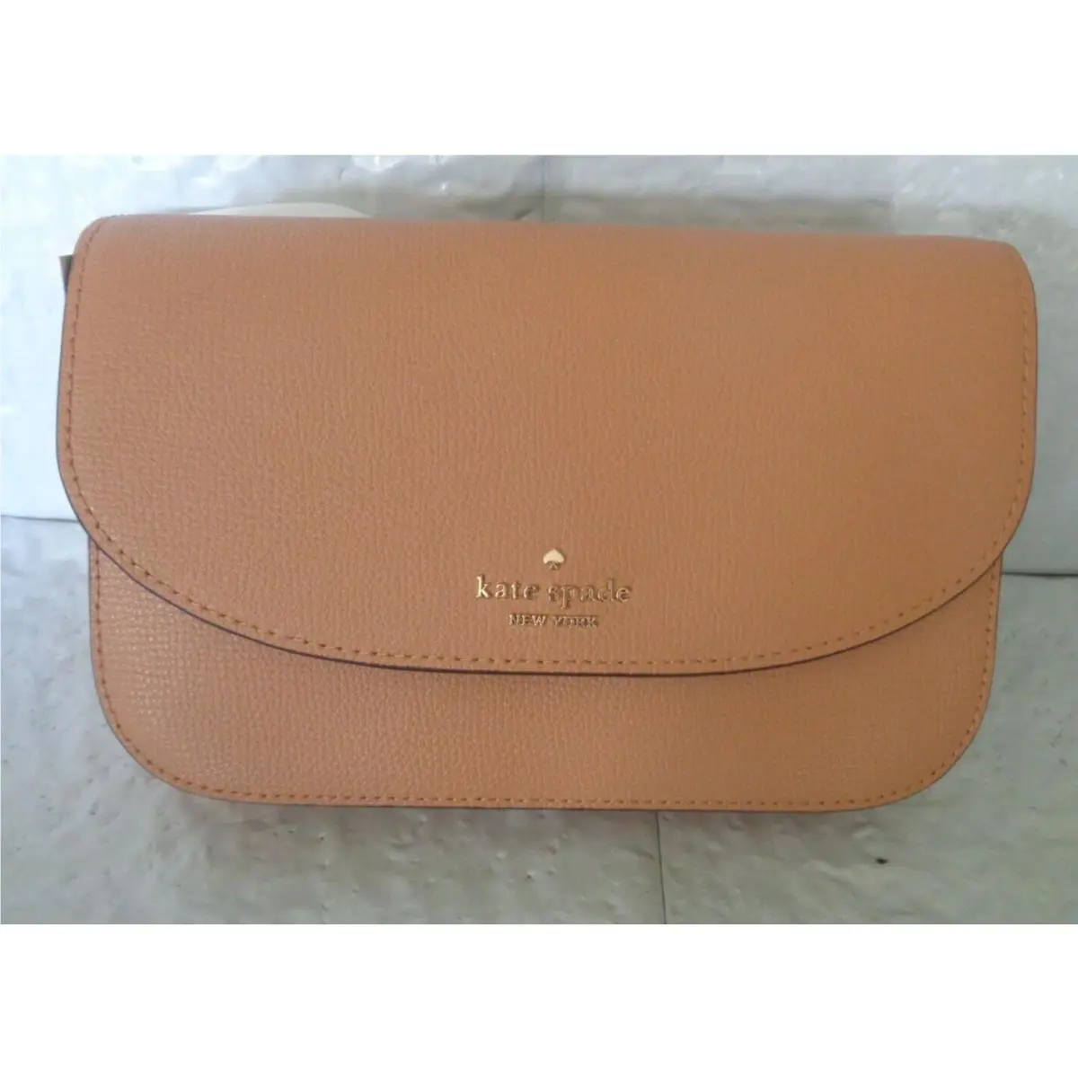 Kate Spade - Kristi - Leather - Brown Crossbody / Clutch Bag- KA698