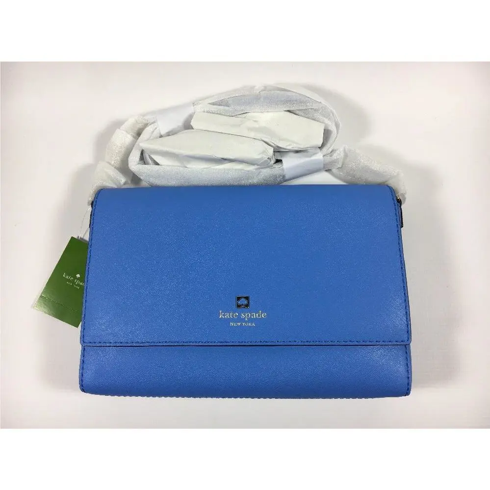 Kate Spade York Charlotte Street Alek Crossbody Alice Blue