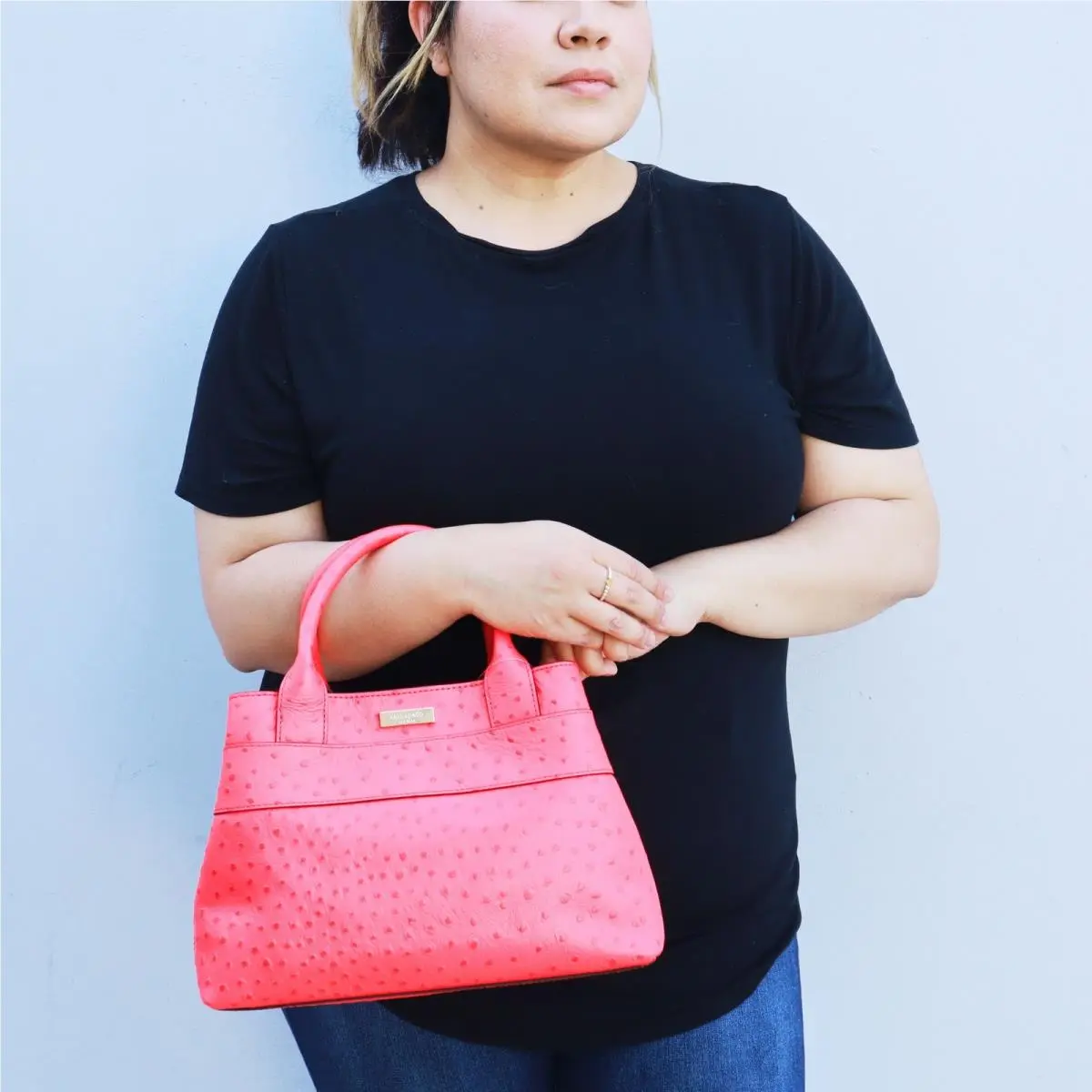 Kate Spade Bow Tie Leather Satchel Desert Rose