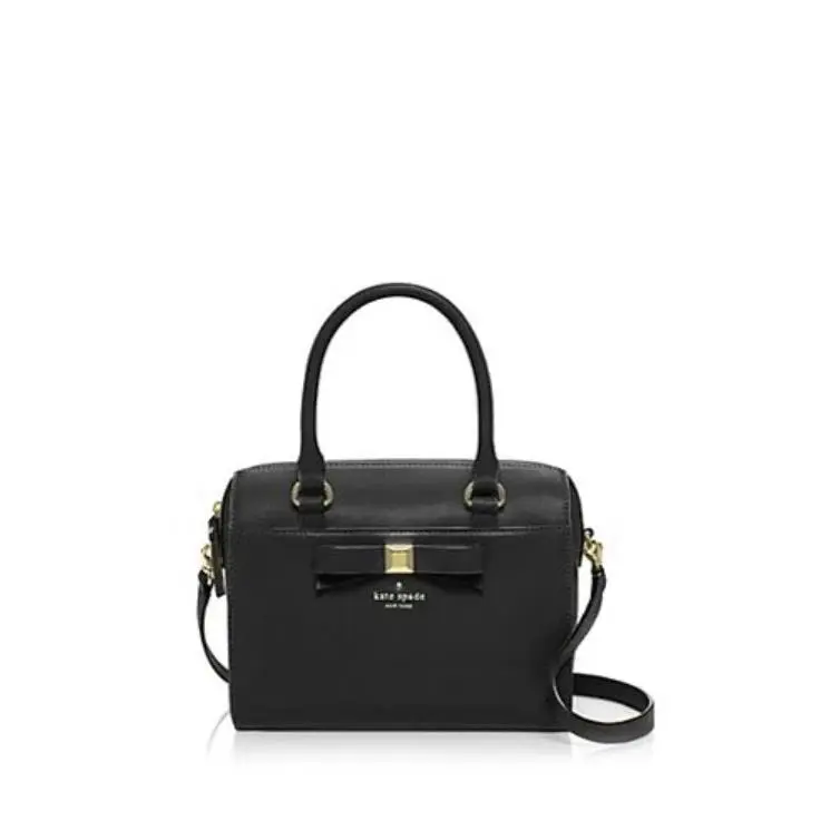 Montford Park Smooth Ashton Zip Top Satchel Regular WKRU3043 by Kate Spade