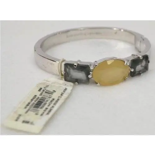 Kate Spade Frosty Hinge Bangle Rhinestone Bracelet Hancock Park Dust Bag