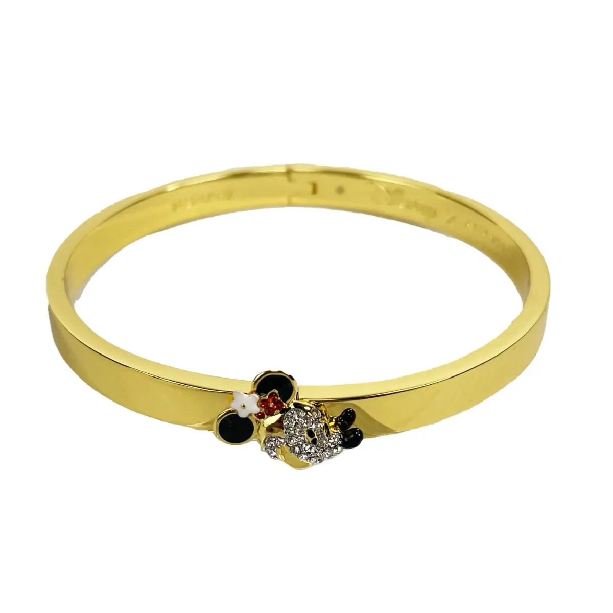 Kate Spade X Disney 100 Minnie Mouse Gem Gold Bracelet
