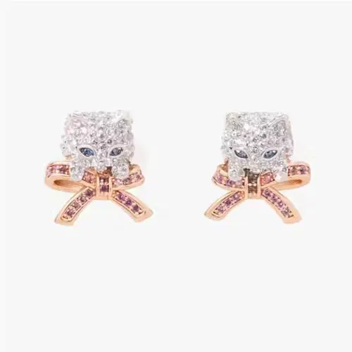 Pawlina Cat Studs Earrings:nwt Cats by Kate Spade