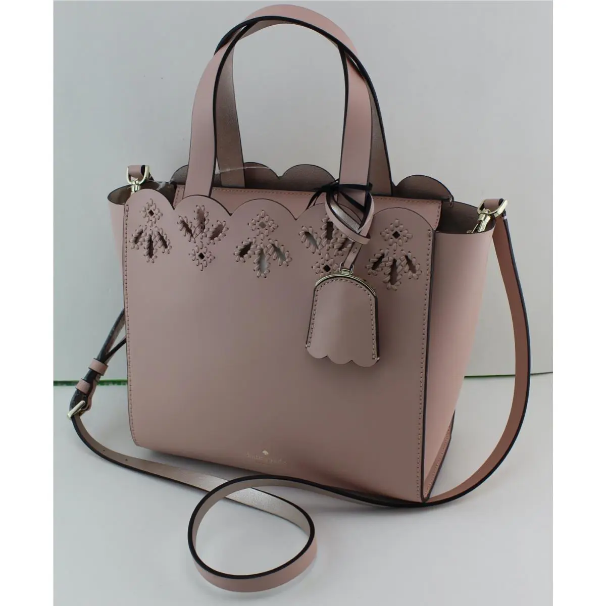 Kate Spade Mini Mina Blush Pink Handbag WKRU5881 Womens Satchel