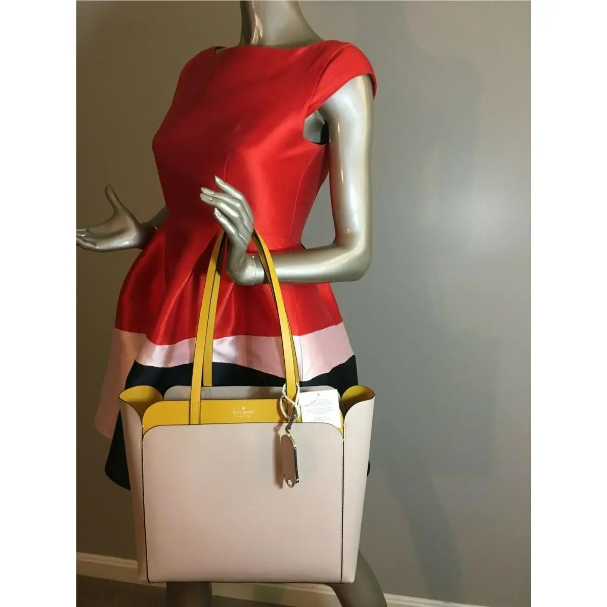 Kate Spade Leather Double Pocket Tote Magnolia Street