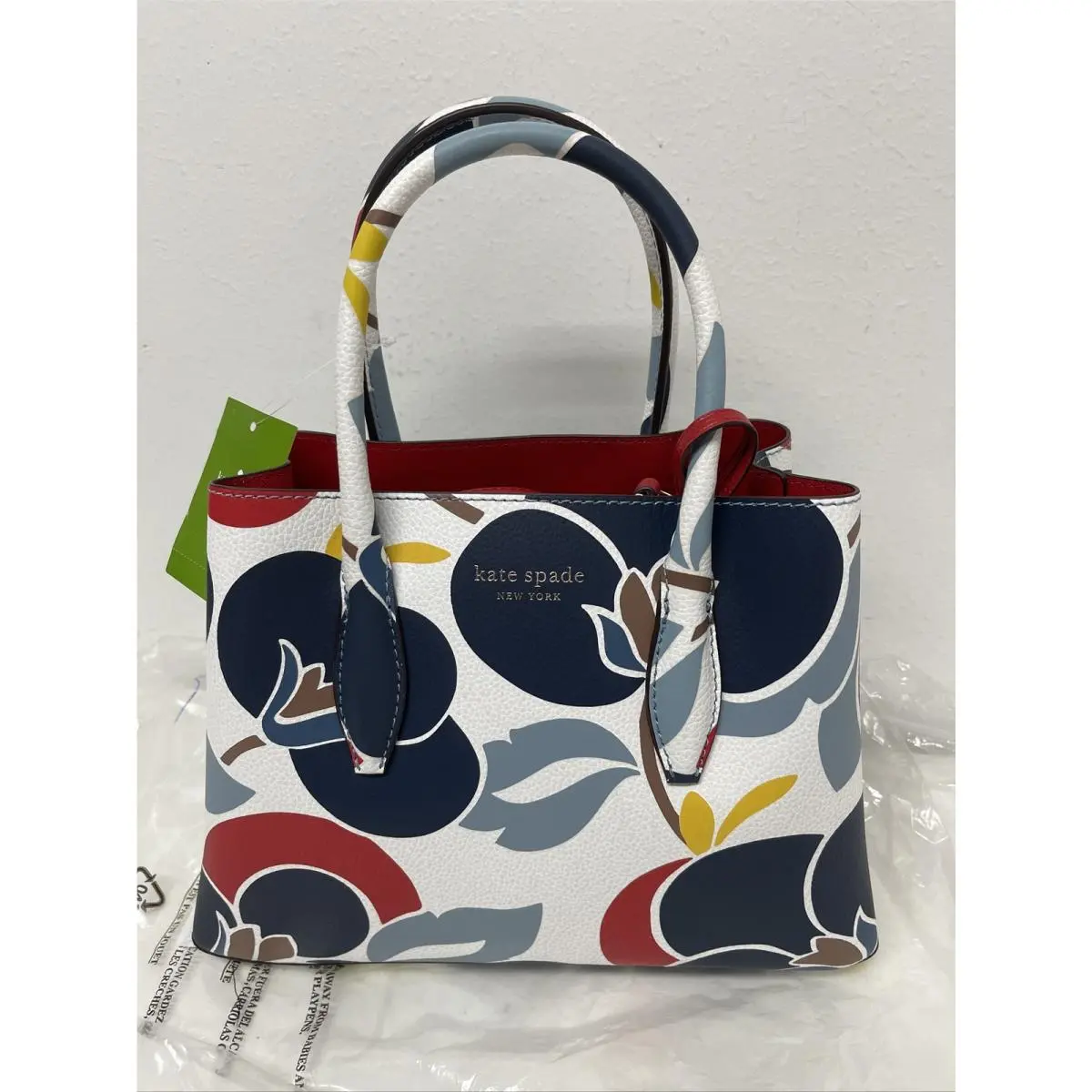 Kate Spade New York Eva Breezy Floral Small Satchel / Crossbody Bag WKRUS5865