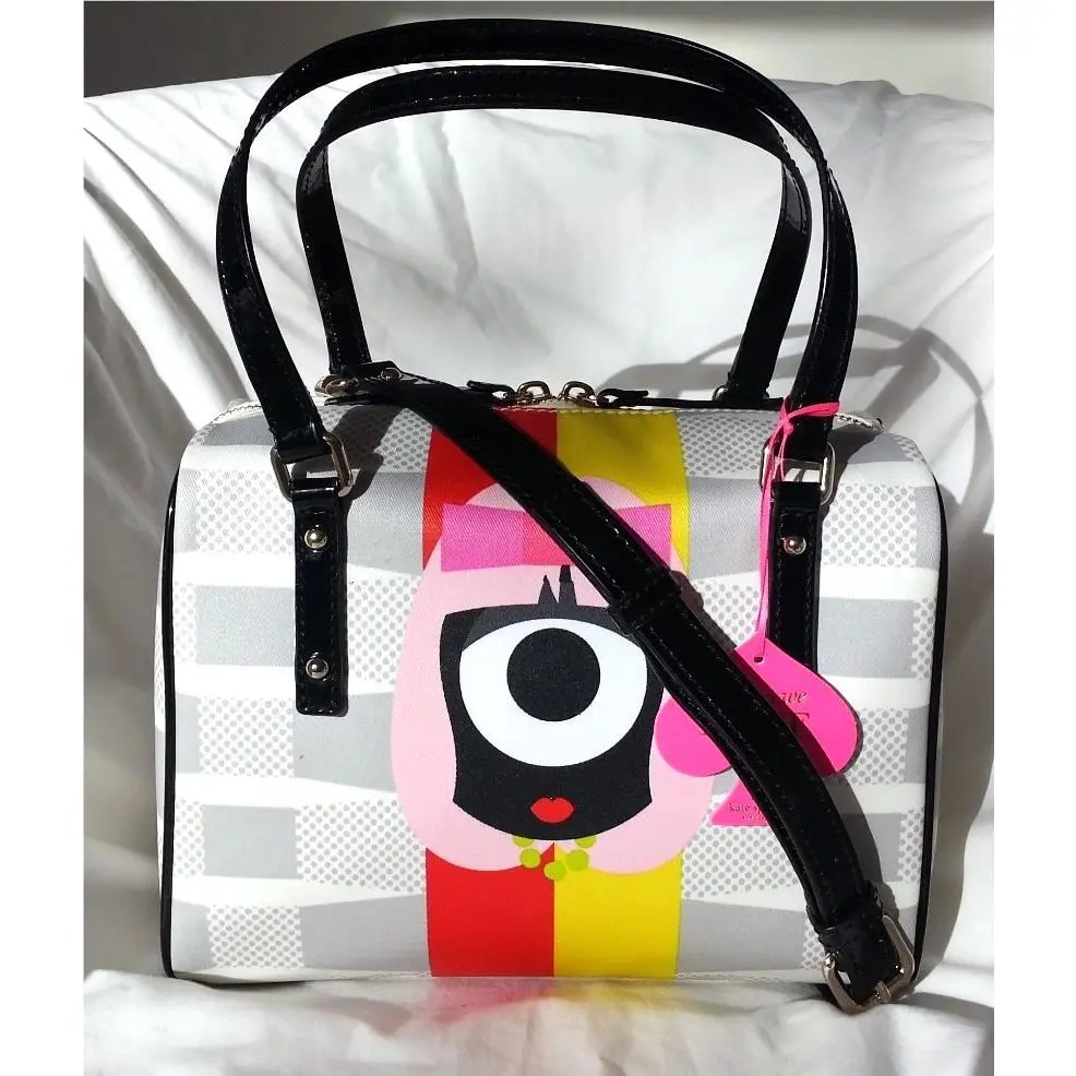 Kate Spade New York x Darcel Small Damien Bowler Bag in Bigsmoke Nwt: SRP:$278