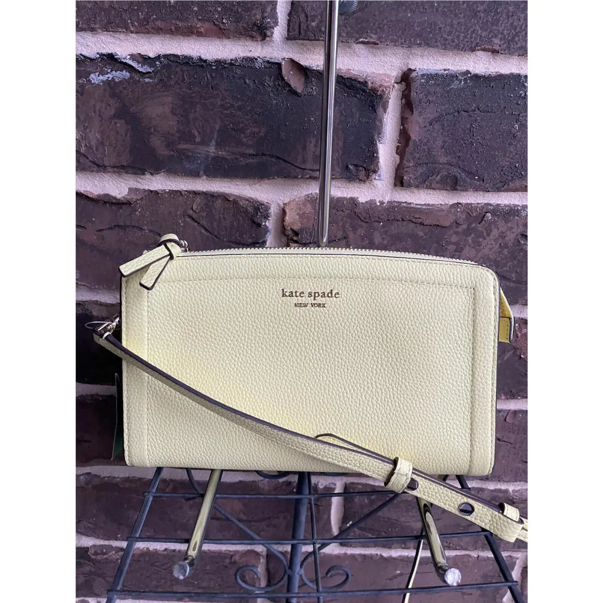 Knott Small Crossbody Yellow Suns Out by Kate Spade