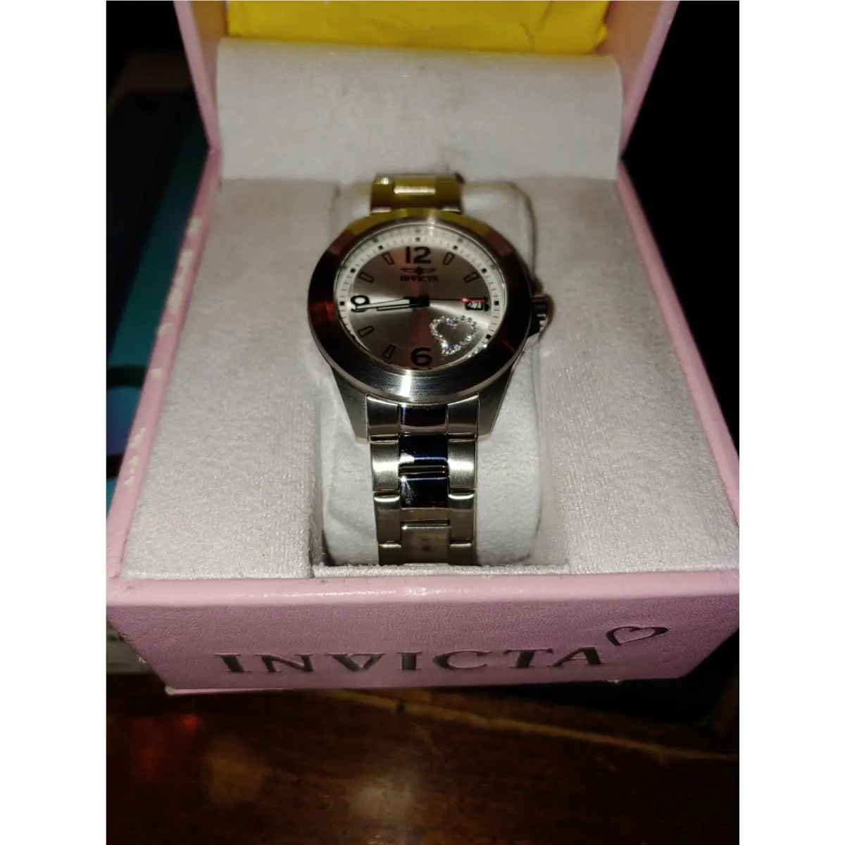 Invicta Specialty Collection 16326 Women`s Watch w/ Heart Face/new