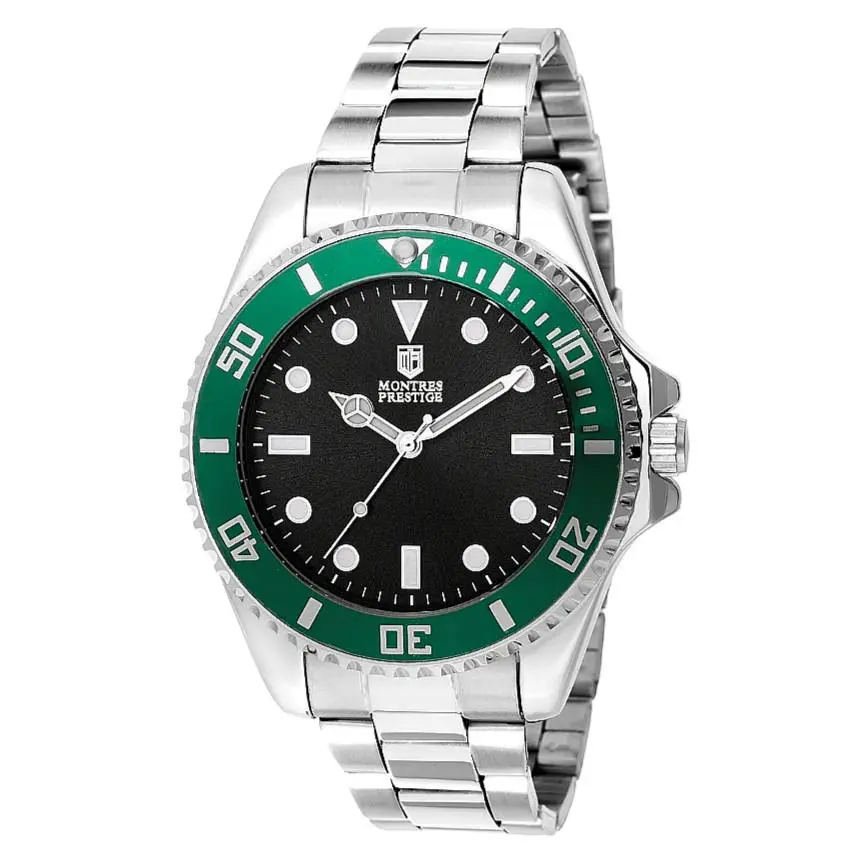 Montres Prestige X Invicta Norellis MPW-0081 Men`s Watch Green Bezel 42mm