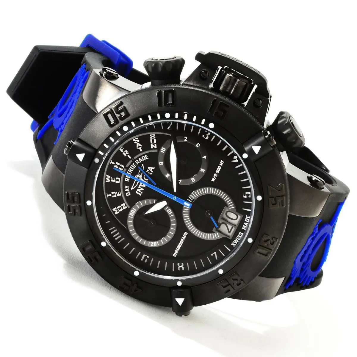 Swiss Made Invicta 10186 Subaqua Noma Iii Chronograph Retrograde Men`s Watch