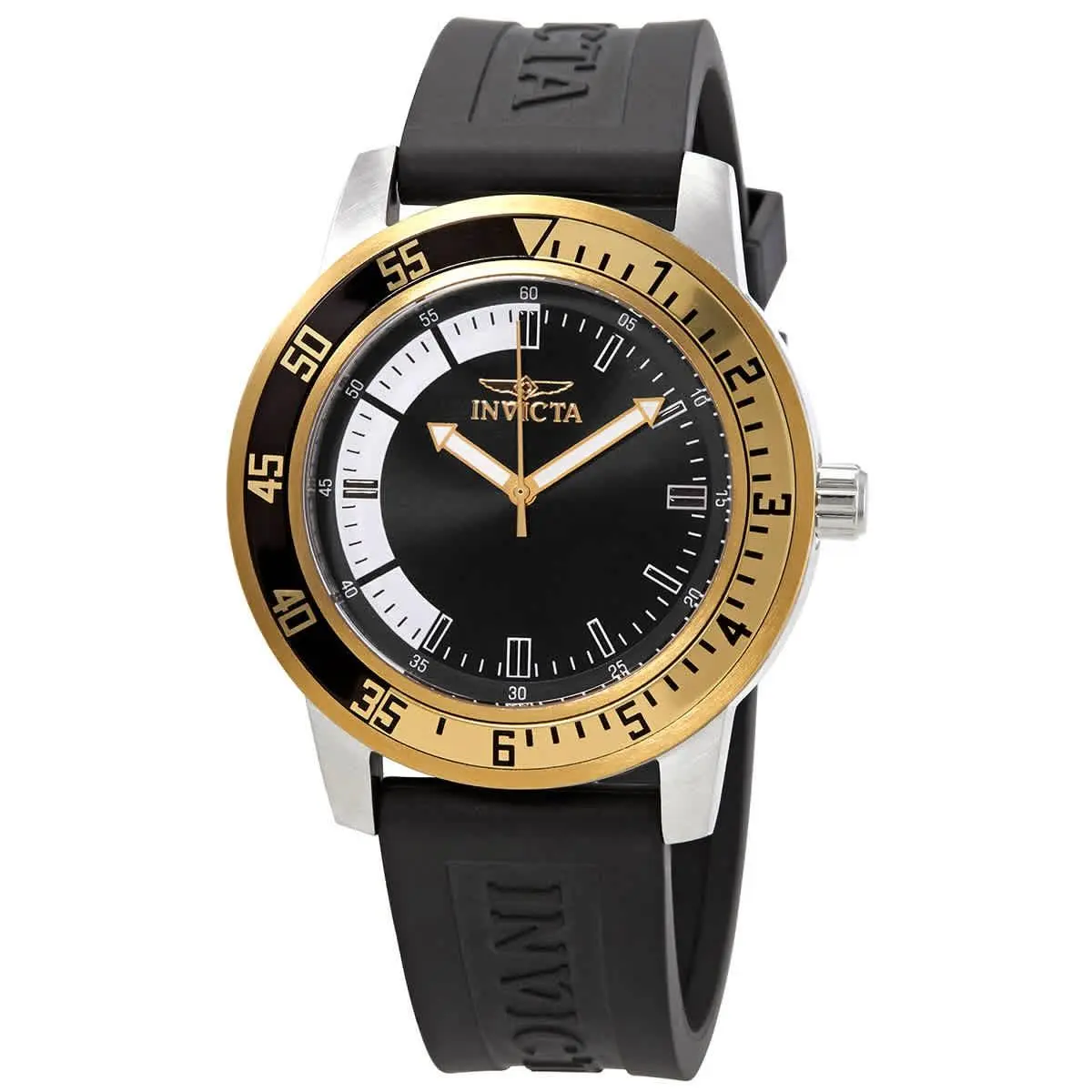 Invicta Specialty Quartz Black and White Dial Men`s Watch 34097
