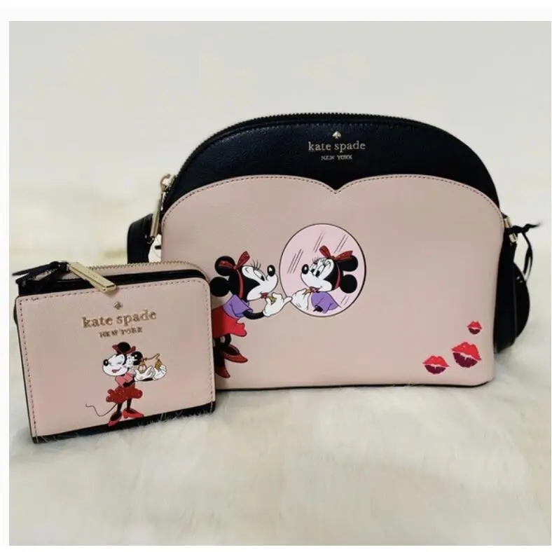 Kate Spade Minnie Mouse Dome Crossbody Disney Minnie X Ksny WKR00211