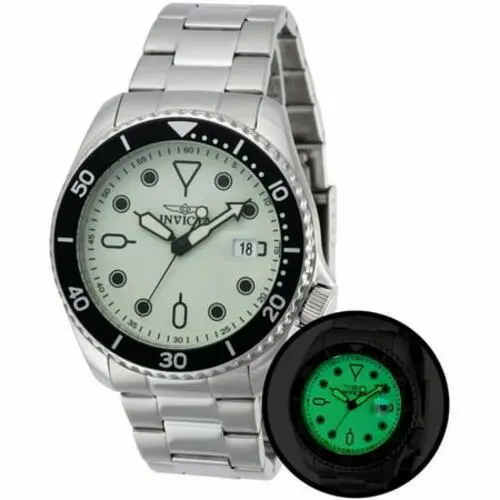 Invicta Watch 47305 Stainless Steel Quartz Male Silver Lumi