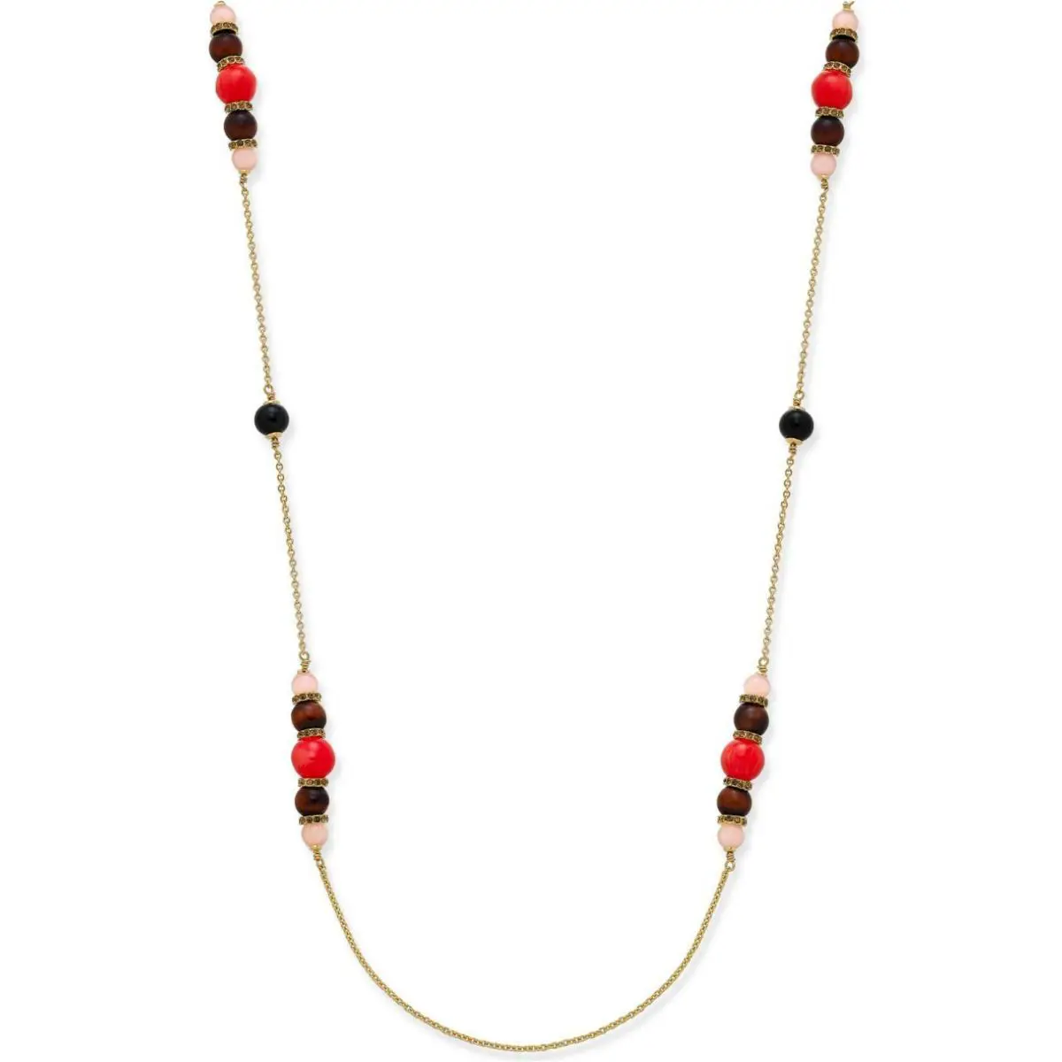 Kate Spade York Burst Into Bloom Gold Plated Long Necklace
