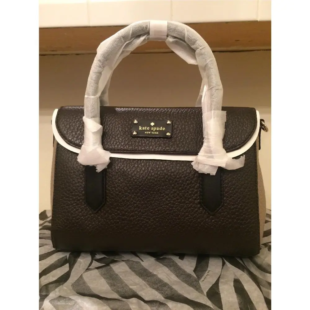 Packaging Kate Spade Small Leslie Grove Court Ebony/black/warm Putty