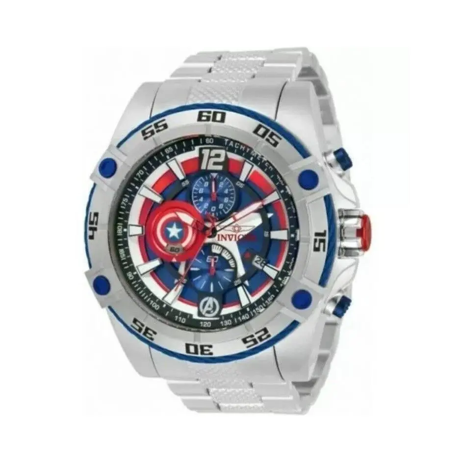 Invicta Marvel Captain America Menmodel 32501 - Men`s Watch Quartzinvicta